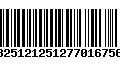 Código de Barras 13251212512770167563