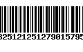 Código de Barras 13251212512790157958