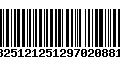 Código de Barras 13251212512970208817