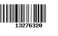 Código de Barras 13276320