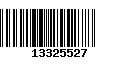 Código de Barras 13325527