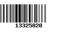 Código de Barras 13325828