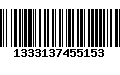 Código de Barras 1333137455153