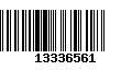 Código de Barras 13336561