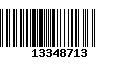 Código de Barras 13348713