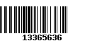 Código de Barras 13365636