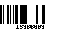 Código de Barras 13366603