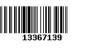 Código de Barras 13367139