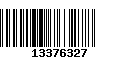 Código de Barras 13376327