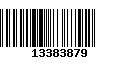 Código de Barras 13383879