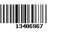 Código de Barras 13406967