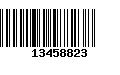 Código de Barras 13458823