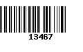 Código de Barras 13467