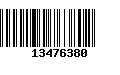 Código de Barras 13476380