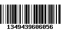 Código de Barras 1349439606056