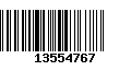 Código de Barras 13554767