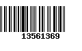 Código de Barras 13561369