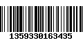 Código de Barras 1359330163435