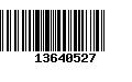 Código de Barras 13640527