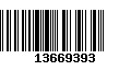 Código de Barras 13669393