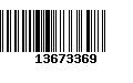 Código de Barras 13673369