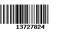 Código de Barras 13727824