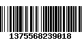 Código de Barras 1375568239018