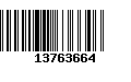 Código de Barras 13763664