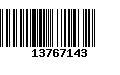 Código de Barras 13767143