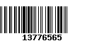 Código de Barras 13776565