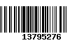 Código de Barras 13795276