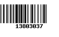 Código de Barras 13803037