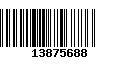 Código de Barras 13875688