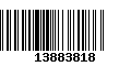 Código de Barras 13883818