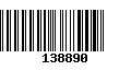 Código de Barras 138890