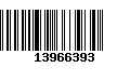 Código de Barras 13966393