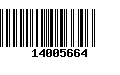 Código de Barras 14005664