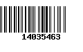 Código de Barras 14035463