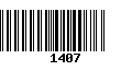 Código de Barras 1407