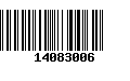 Código de Barras 14083006