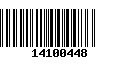 Código de Barras 14100448