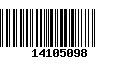 Código de Barras 14105098