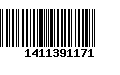 Código de Barras 1411391171