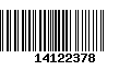 Código de Barras 14122378