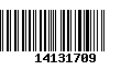 Código de Barras 14131709