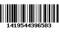 Código de Barras 1419544396583