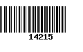 Código de Barras 14215