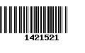 Código de Barras 1421521