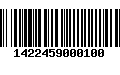 Código de Barras 1422459000100