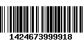 Código de Barras 1424673999918